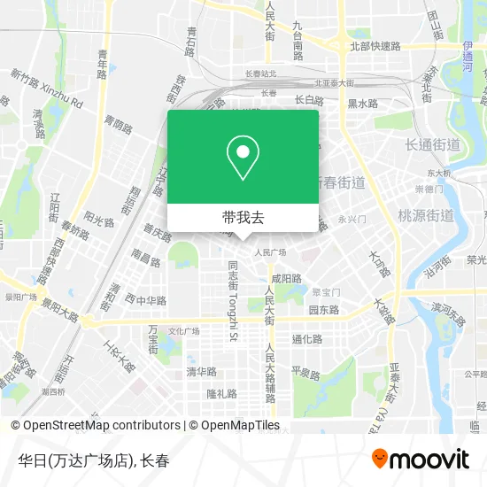 华日(万达广场店)地图