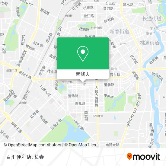 百汇便利店地图