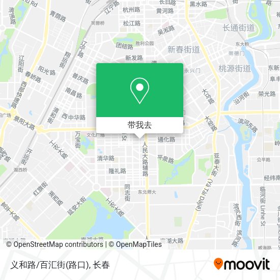 义和路/百汇街(路口)地图