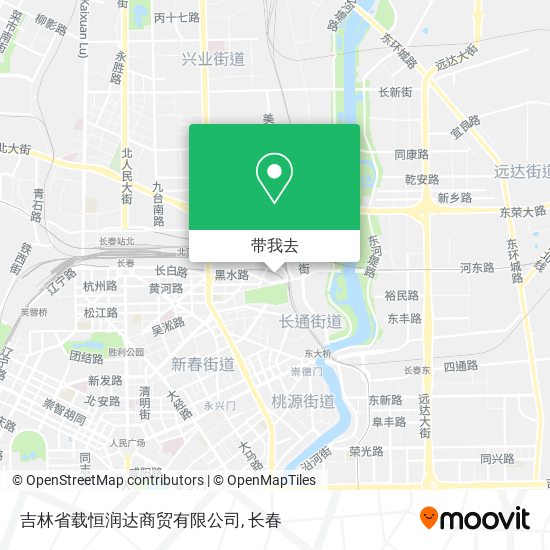 吉林省载恒润达商贸有限公司地图