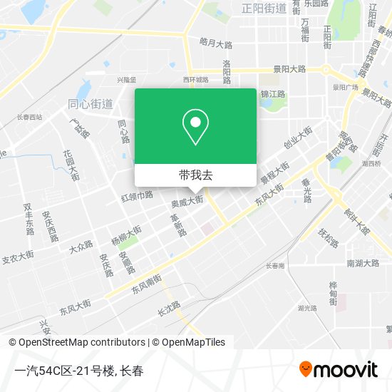 一汽54C区-21号楼地图