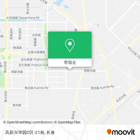 高新兴华园C区-21栋地图