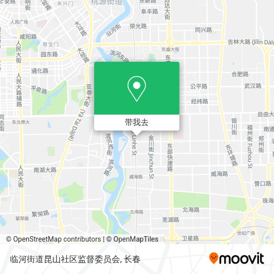 临河街道昆山社区监督委员会地图