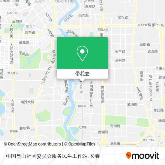 中国昆山社区委员会服务民生工作站地图