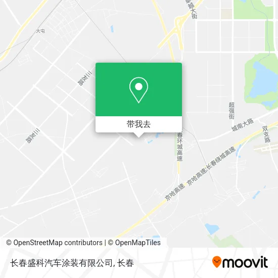 长春盛科汽车涂装有限公司地图