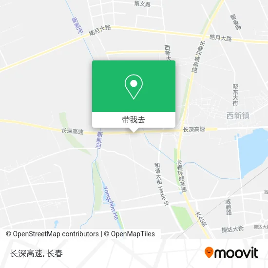 长深高速地图