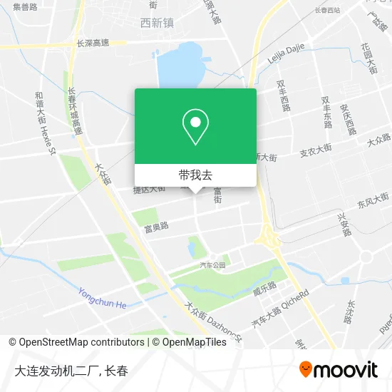 大连发动机二厂地图