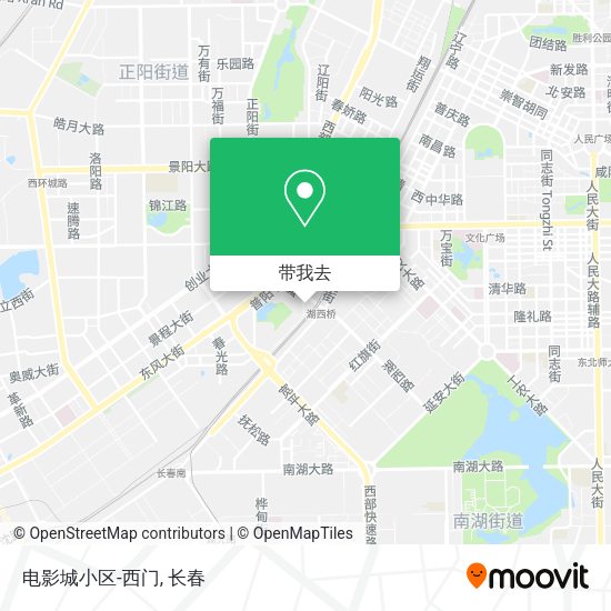 电影城小区-西门地图
