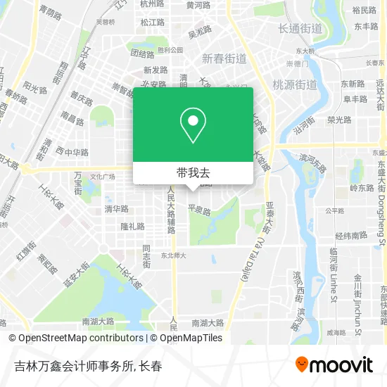 吉林万鑫会计师事务所地图