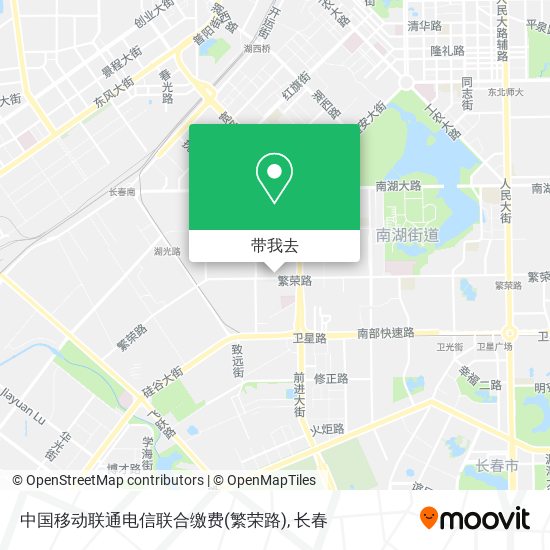 中国移动联通电信联合缴费(繁荣路)地图