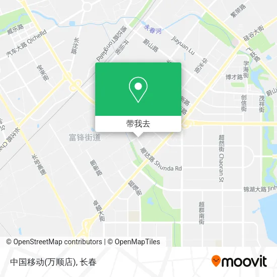 中国移动(万顺店)地图