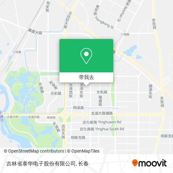 吉林省泰华电子股份有限公司地图