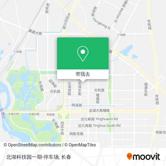 北湖科技园一期-停车场地图