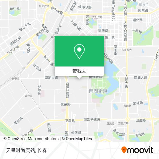 天星时尚宾馆地图