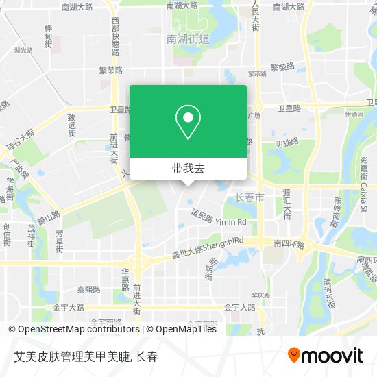 艾美皮肤管理美甲美睫地图