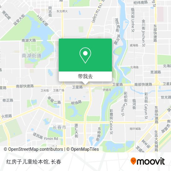 红房子儿童绘本馆地图