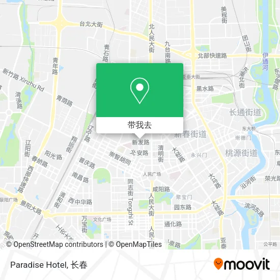 Paradise Hotel地图