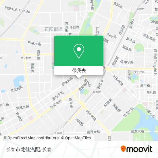 长春市龙佳汽配地图