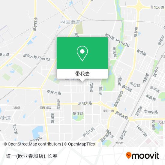 道一(欧亚春城店)地图