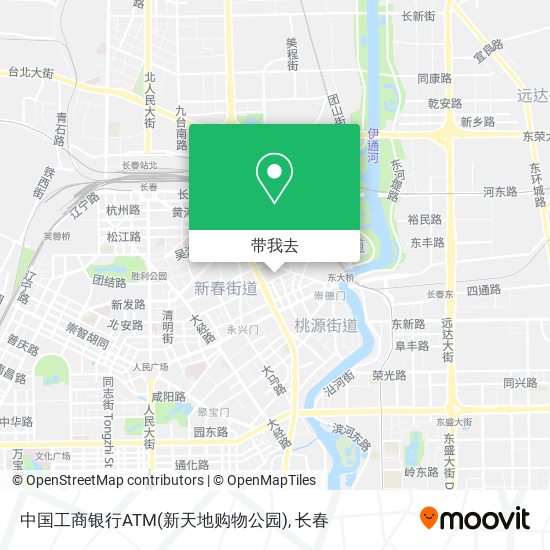 中国工商银行ATM(新天地购物公园)地图