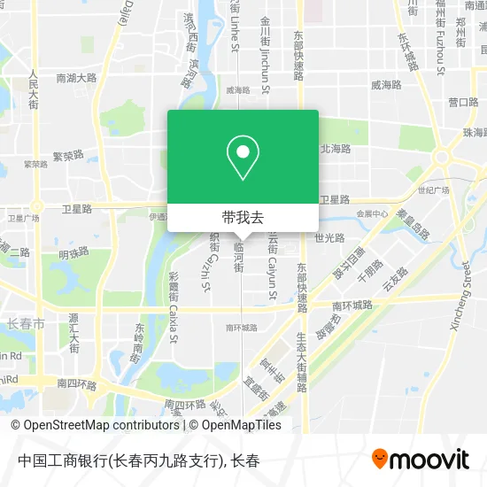 中国工商银行(长春丙九路支行)地图