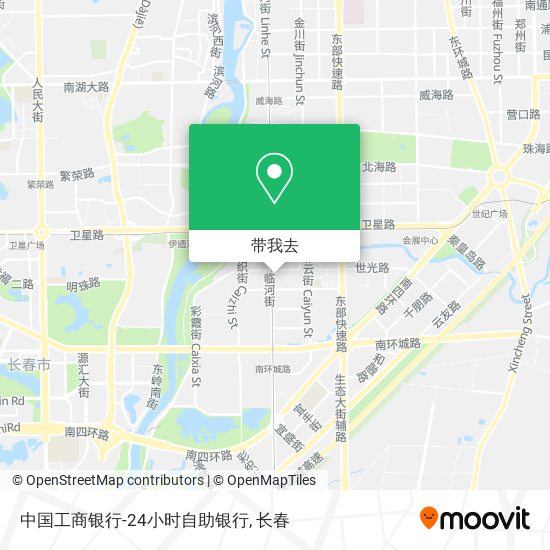 中国工商银行-24小时自助银行地图