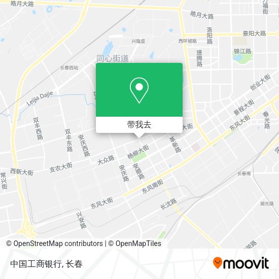中国工商银行地图
