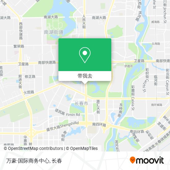 万豪·国际商务中心地图