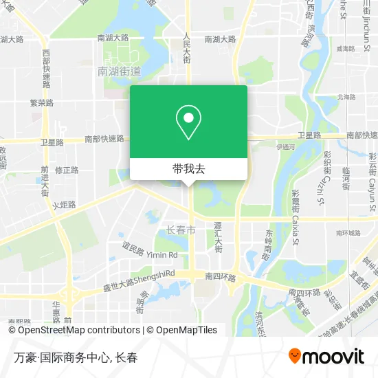 万豪·国际商务中心地图