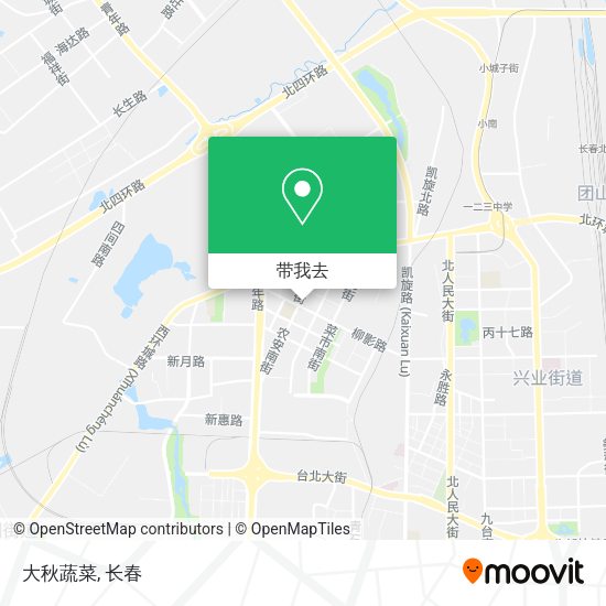 大秋蔬菜地图
