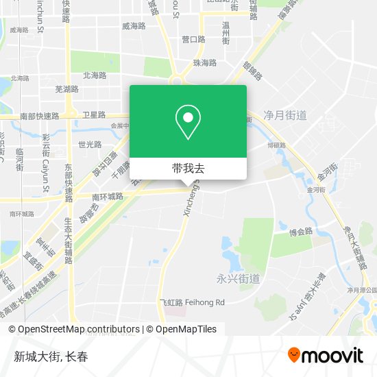 新城大街地图