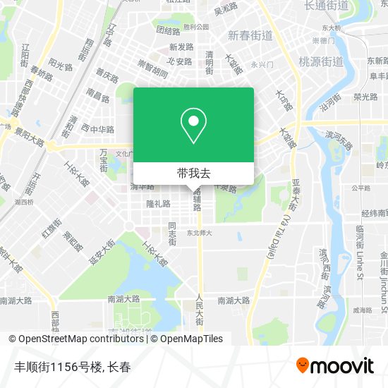 丰顺街1156号楼地图