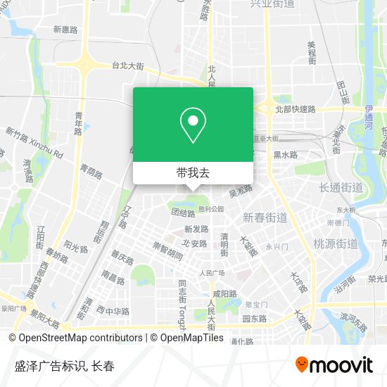 盛泽广告标识地图