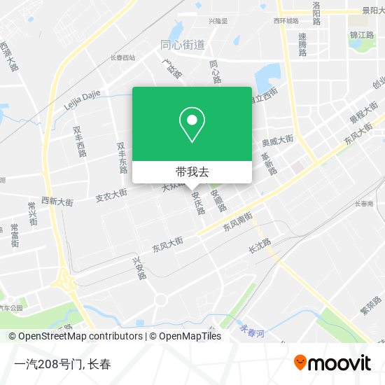 一汽208号门地图