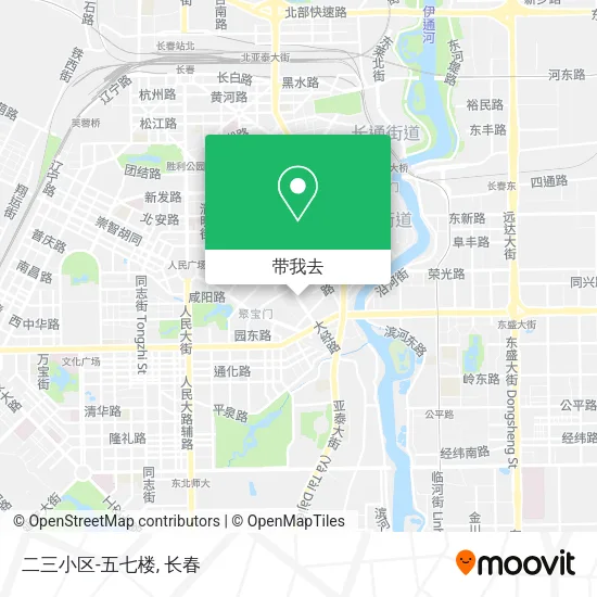 二三小区-五七楼地图