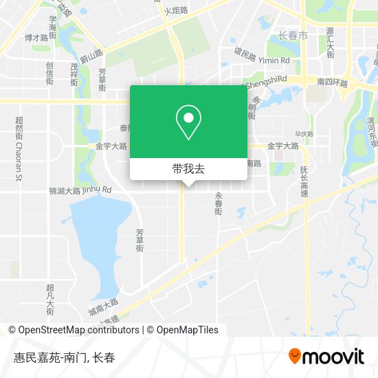 惠民嘉苑-南门地图