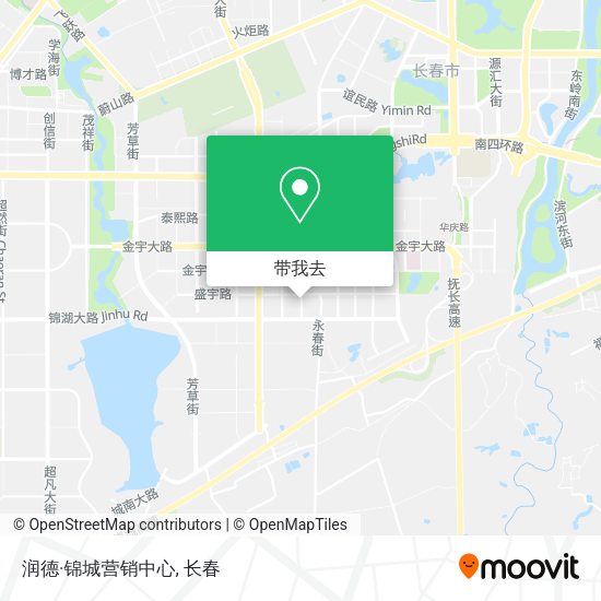 润德·锦城营销中心地图