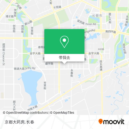 京都大药房地图
