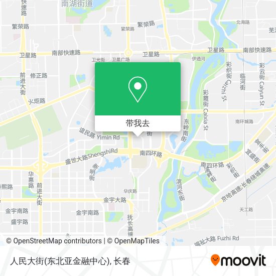 人民大街(东北亚金融中心)地图