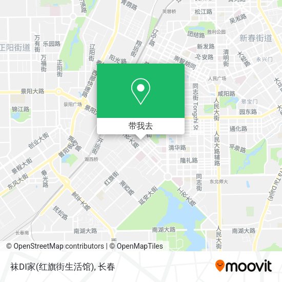 袜DI家(红旗街生活馆)地图