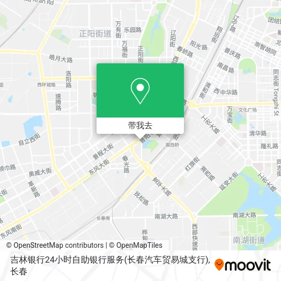 吉林银行24小时自助银行服务(长春汽车贸易城支行)地图