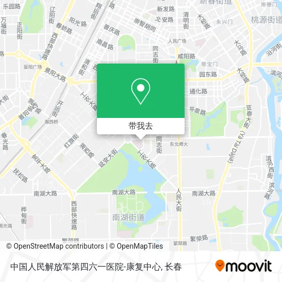 中国人民解放军第四六一医院-康复中心地图