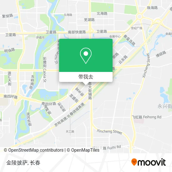 金陵披萨地图