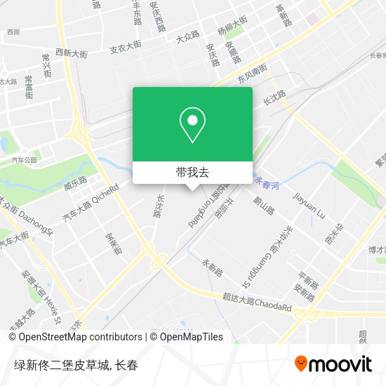 绿新佟二堡皮草城地图