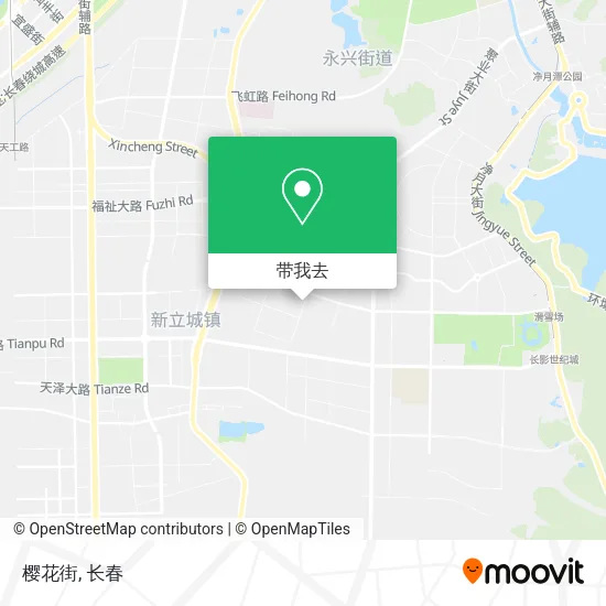 樱花街地图