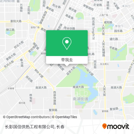 长影国信供热工程有限公司地图