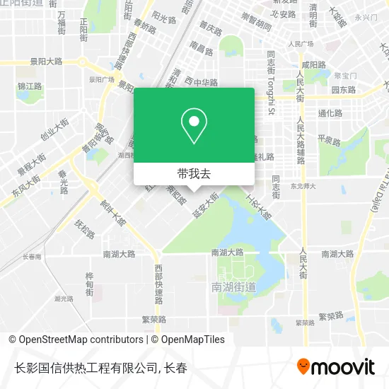 长影国信供热工程有限公司地图