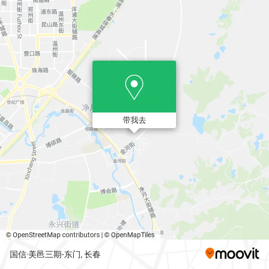 国信·美邑三期-东门地图
