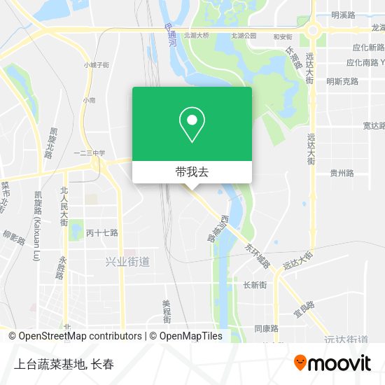 上台蔬菜基地地图