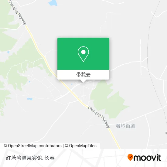 红塘湾温泉宾馆地图